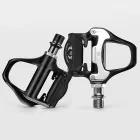 Rockbros LP-RD2BK Shimano SPD-SL Országúti Kerékpár Pedál Szett - Fekete-Ezüst