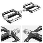 Rockbros K306-BK MTB Alumínium Kerékpár Pedál Szett - Fekete