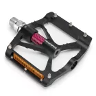 Rockbros K307PT Alumínium Platform Kerékpár Pedál Szett - Fekete