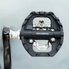 Rockbros M108 Nylon Kétoldalas Half-Lock Kerékpár Pedál Szett - Fekete