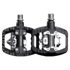 Rockbros PD303 Half-Lock Platform Kerékpár Pedál Szett - Fekete