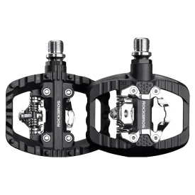   Rockbros PD303 Half-Lock Platform Kerékpár Pedál Szett - Fekete