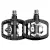 Rockbros PD303 Half-Lock Platform Kerékpár Pedál Szett - Fekete