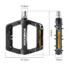 Rockbros BP2501 Nejlon Kerékpár Pedál Szett - Fekete