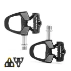 Rockbros RD9 Shimano SPD-SL Karbon és Titán Ötvözet Pedál Szett - Fekete