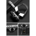 Rockbros RD9 Shimano SPD-SL Karbon és Titán Ötvözet Pedál Szett - Fekete