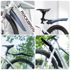 Rockbros FK-880 Kerékpáros Sárvédőkészlet 24"-es Kerékpárokhoz - Fekete