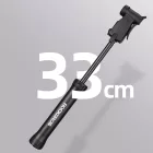 ROCKBROS TM-1701P Mini Kerékpár Pumpa 80 PSI - Fekete