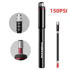 Rockbros SMART-B Mini Kerékpár Pumpa 150 PSI - Fekete