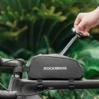 Rockbros JG-PB-11 130 PSI Kerékpár Pumpa Fogantyúval és Labda Tűvel - Fekete