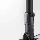 Rockbros 4522L Ultrakönnyű Lábbal Hajtható Kerékpár Pumpa - Fekete