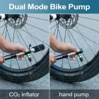Rockbros HQ-75D-CO2 Kézi / Alumínium CO2 Pumpa - Fekete