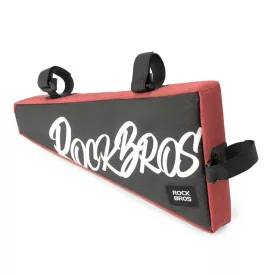   Rockbros G008 Flash Journey Kerékpáros Váztáska XL 1.9L - Fekete-Piros