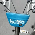 Rockbros G011 Flash Journey Trapéz Alakú Kerékpáros Kormánytáska 0.7L - Kék