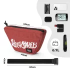 Rockbros G011 Flash Journey Trapéz Alakú Kerékpáros Kormánytáska 0.7L - Piros