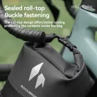 Rockbros AS-156 RideMate Kerékpáros Vízálló Oldaltáska Első Villára 7L - Fekete