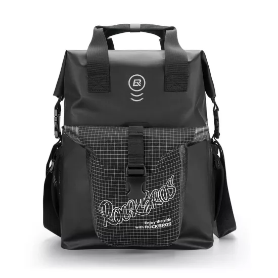 Rockbros AS-158 Kormánytáska 18L Brompton Összecsukható Kerékpárhoz - Fekete