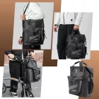 Rockbros AS-158 Kormánytáska 18L Brompton Összecsukható Kerékpárhoz - Fekete
