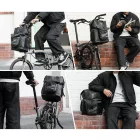 Rockbros AS-158 Kormánytáska 18L Brompton Összecsukható Kerékpárhoz - Fekete