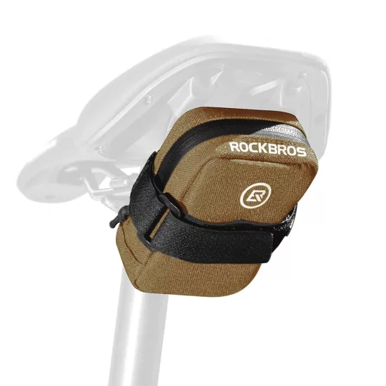 Rockbros F006 Kerékpáros Nyeregtáska 0.35L - Barna