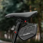 Rockbros C61 Kerékpáros Nyeregtáska Intelligens Hátsó Lámpával 0.45L - Fekete
