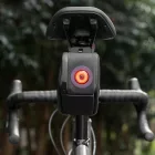Rockbros C61 Kerékpáros Nyeregtáska Intelligens Hátsó Lámpával 0.45L - Fekete