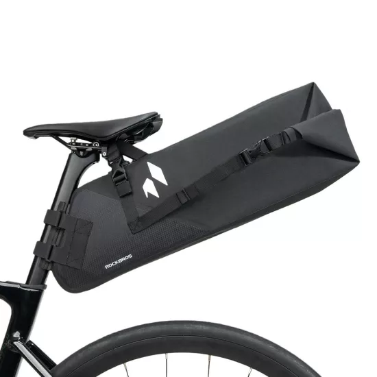 Rockbros AS-157 RideMate Vízálló Nyeregtáska 13L - Fekete