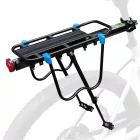Rockbros Polcok HJ10010 Kerékpáros Csomagtartó Fényvisszaverővel - Fekete
