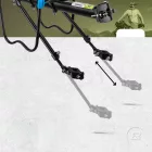 Rockbros Polcok HJ10010 Kerékpáros Csomagtartó Fényvisszaverővel - Fekete