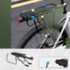 Rockbros Polcok HJ10010 Kerékpáros Csomagtartó Fényvisszaverővel - Fekete