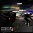 Rockbros Polcok HJ10010 Kerékpáros Csomagtartó Fényvisszaverővel - Fekete