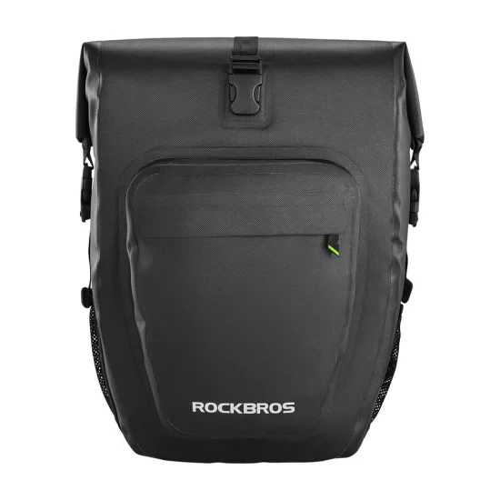 Rockbros AS-001 Vízálló Kerékpáros Táska 27L - Csomagtartóra - Fekete