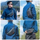 Rockbros H33 Kerékpáros Övtáska 1.5L - Szürke