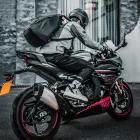Rockbros H36 Hátizsák Sisaktartóval 14.5L - Fekete
