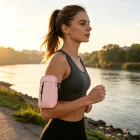Tech-Protect M6 Univerzális Sport Karpánt - Pink