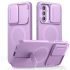 Samsung Galaxy A57 Tok - Tech-Protect Kevlar Aura MagSafe - Lila