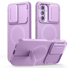  Samsung Galaxy A57 Tok - Tech-Protect Kevlar Aura MagSafe - Lila