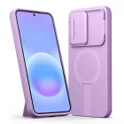 Samsung Galaxy A57 Tok - Tech-Protect Kevlar Aura MagSafe - Lila