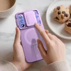 Samsung Galaxy A57 Tok - Tech-Protect Kevlar Aura MagSafe - Lila