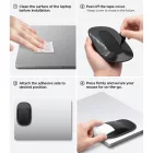 Spigen LD220 Egértartó Tok - Fekete