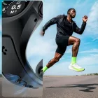 Apple Watch Ultra (49mm) Tok és Szíj + Kijelzővédő - Spigen Liquid Air Pro - Fekete