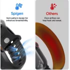 Apple Watch Ultra (49mm) Tok és Szíj + Kijelzővédő - Spigen Liquid Air Pro - Fekete