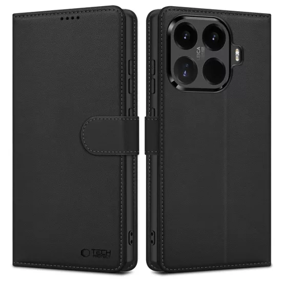 Xiaomi 17T Tok - Tech-Protect Wallet - Fekete