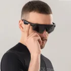 Rockbros SP-251 Polarizált Kerékpáros Szemüveg + Bluetooth Audo - Fekete