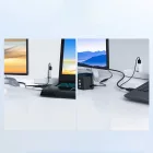 Orico XD-VATH VGA és 3.5 mm Mini Jack - HDMI Full HD 60Hz Kábel USB Tápellátással - 5m - Fekete