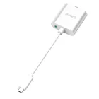 Orico PTAV USB-C - VGA és 3.5mm Mini Jack Adapter - 0.15m Full HD - Ezüst