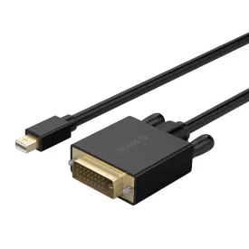Orico XD-MDTD Mini DisplayPort - DVI Kábel - 2m - Fekete
