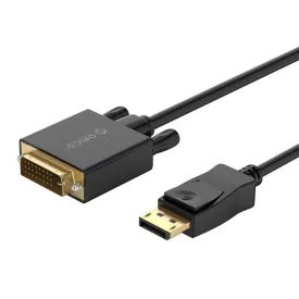 Orico XD-DTD DisplayPort - DVI Kábel - 2m - Fekete