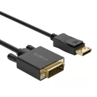 Orico XD-DTD DisplayPort - DVI Kábel - 2m - Fekete