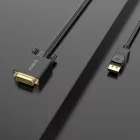 Orico XD-DTD DisplayPort - DVI Kábel - 1m - Fekete